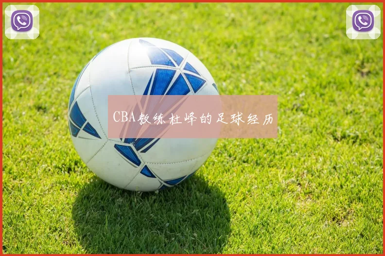 CBA教练杜峰的足球经历
